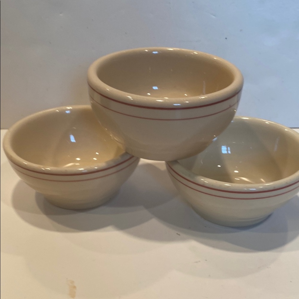 Vintage 3 Sterling “Desert Tan” Chili or Dessert Bowls